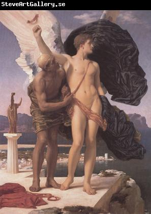 Lord Frederic Leighton Frederic Leighton,Daedalus and Icarus (mk23)